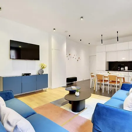 Modern - 1br-6p - Ac - Marais Appartamento