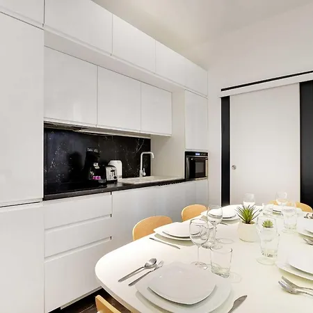 Modern - 1br-6p - Ac - Marais Appartamento